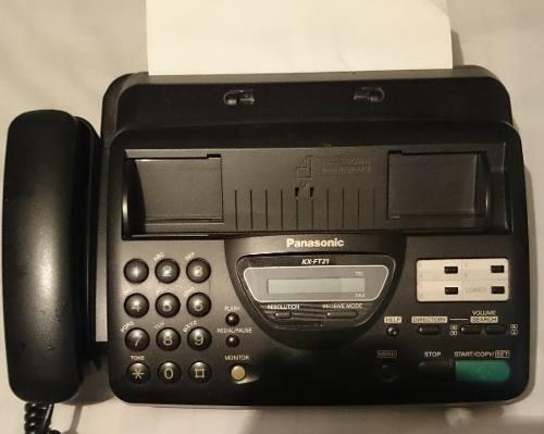 Fax Panasonic Kx-ft21 Papel Termico