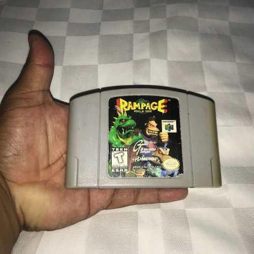 Juegos Nintendo 64 (10v) Rampage World Tour