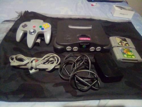 Nintendo 64 Con Dos Juegos