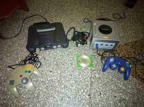 Nintendo 64 Y Nintendo Gamecuber 100% Funcionales