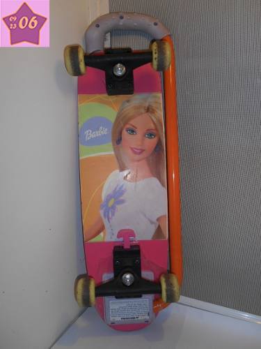 Patineta Barbie Con Manubrio. 5verdes