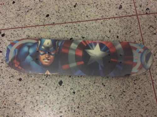 Patineta Capitán América Como Nueva