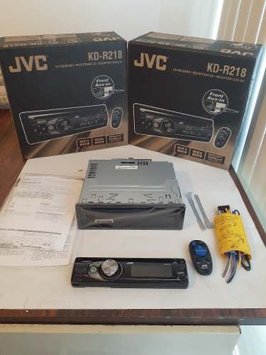 Reproductor Para Carro Jvc Con Control Kd-r218