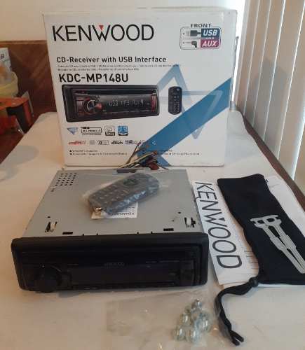 Reproductor Para Carro Kenwood Con Control Kdc-mp148u