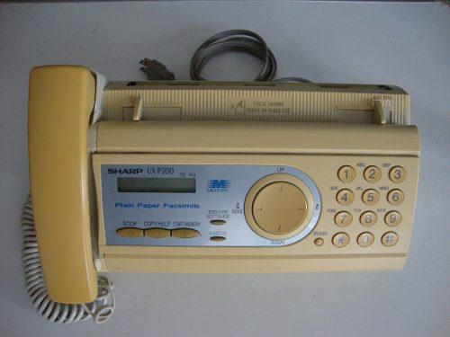 Telefono Fax Marca Sharp Ux-p200 Por No Usar.