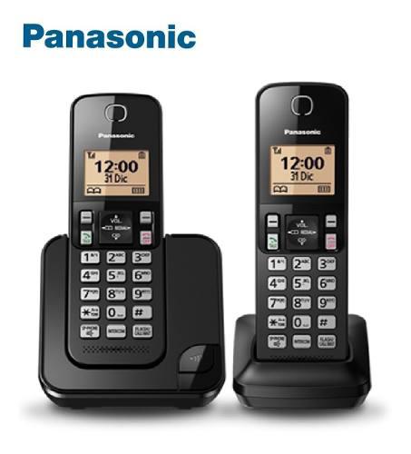 Teléfono Inalambrico Fijo 2 Auriculares Panasonic