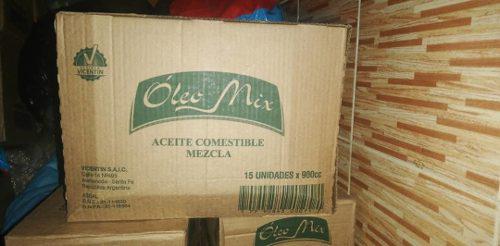 Caja De Aceite Comestible