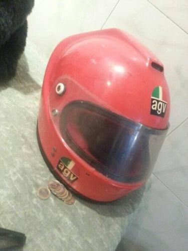 Casco Integral Agv De Carreras Coleccion