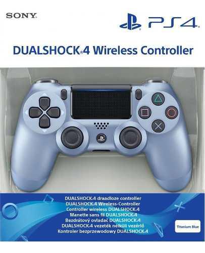 Control Ps4 Dualshock 4 Blue Titanium (nuevo Color) Azul