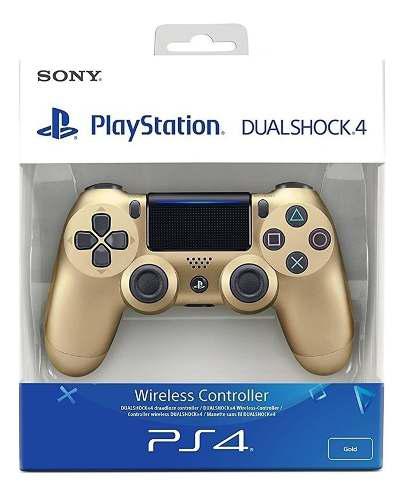 Control Ps4 Dualshock 4 Gold. Dorado + Obseqio Grips Sellado