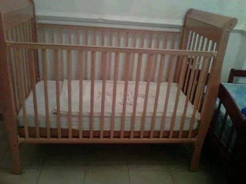 Cuna De Madera Para Bebe