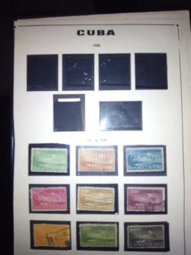 Estampillas Antiguas De Cuba