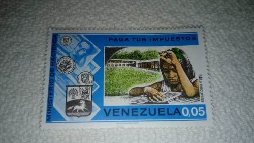 Estampillas De Coleccion Venezolana-mas Escuelas 0,05