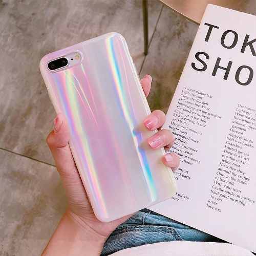 Funda Forro iPhone 7 Plus Y 8 Plus Apple Laser Milk