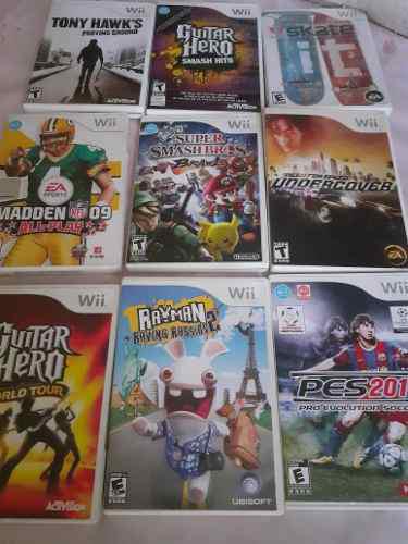 Juego/ Cd Original Para Nintendo Wii. Variados