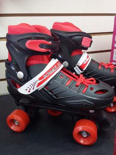 Patines 4 Ruedas Ajustable Niños 28 Verd Talla 38 Al 41