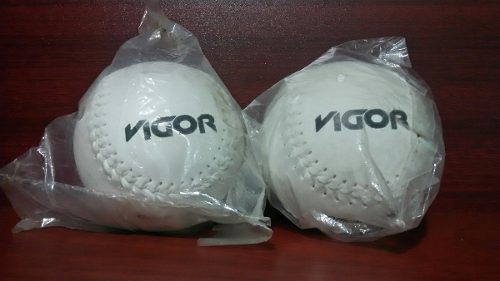 Pelotas Beisbol Marca Vigor Empaquetadas Softball Varias