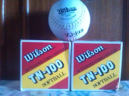 Pelotas De Sofball Wilson Tn100