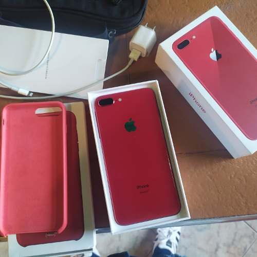 Se Vende iPhone 8 Plus Red De 64gb Liberado Impecable