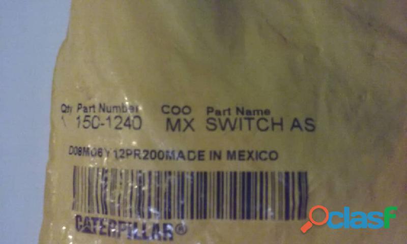 Switch AS de presion Caterpillar 150 1240