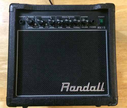 Amplificador Randall Rx15