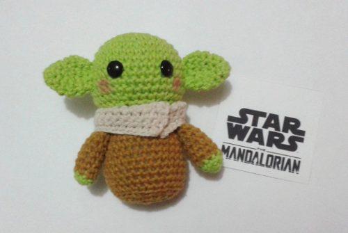 Baby Yoda Star Wars Mandalorian Amigurumi Tejido