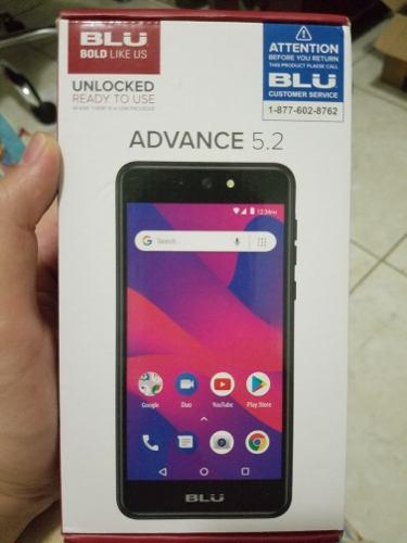 Blu Advance 5.2 16gb 1gb Ram 4g + Forro