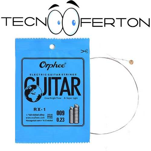 Cuerda Mi 1era Individual 009 Guitarra Eléctrica