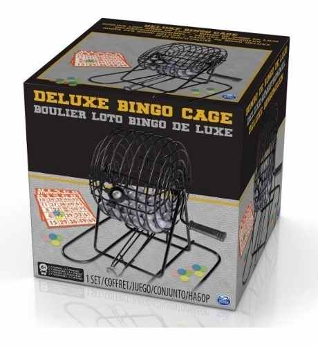 Juego Bingo Deluxe Cage Ref  Jugo De Mesa