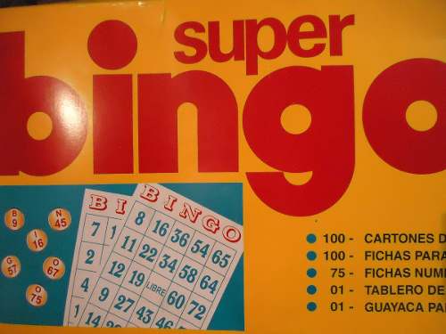 Juego De Mesa Super Bingo Familiar