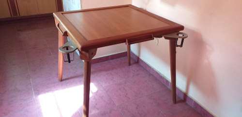 Mesa Para Domino De Madera