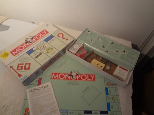 Monopoly, Juego De Compraventa, De Parker Broters / Hasbro