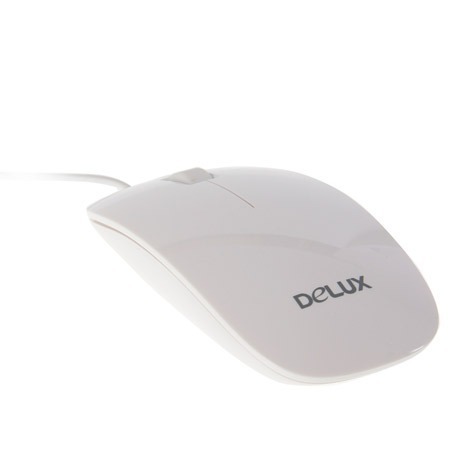 Mouse Optico Delux Dm111 Blanco