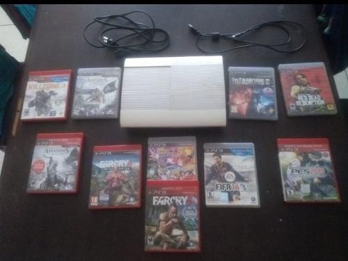 Ps3 Super Slim 500gb (blanco) 120