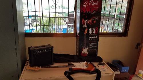 Vendo Guitarra Eléctrica G.paul En 80 Verdes !!!