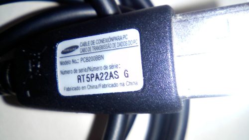 Cables Para Celular Samsumg Sgh D900 Slider Nuevos C/u