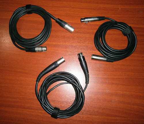 Cables Para Micrófonos Xlr