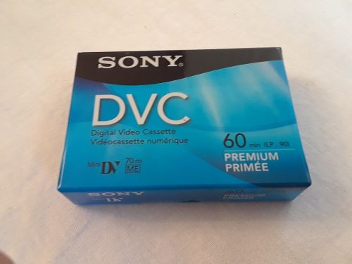 Cassette Sony Dvc Mini Dv 60 Min Lp 90 Nuevo