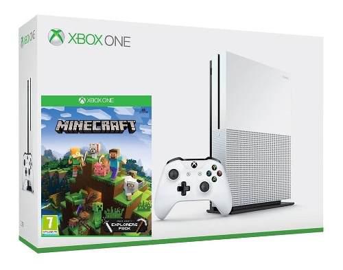 Consola Xbox One S 500gb + Juego Minecraft + Control