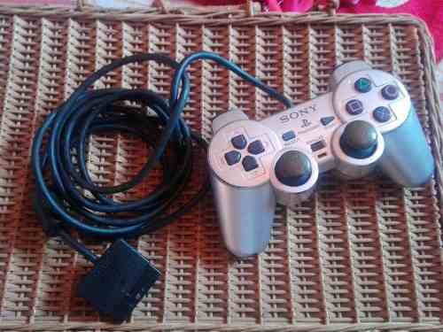 Control De Play Dualshock Plateado