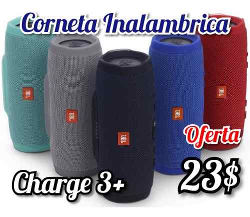 Corneta Inalambrica Jbl Charge 3+
