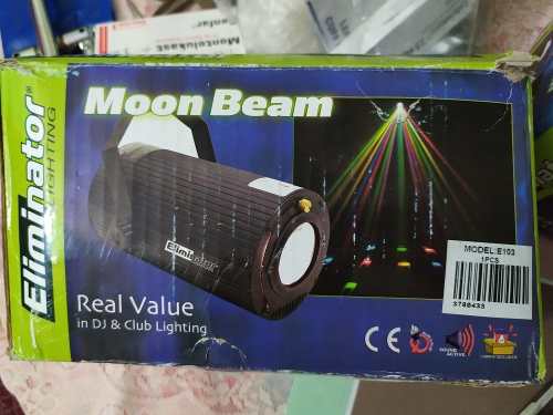Eliminator Moom Beam Luz Miniteca Discoteca Audio Ritmicas