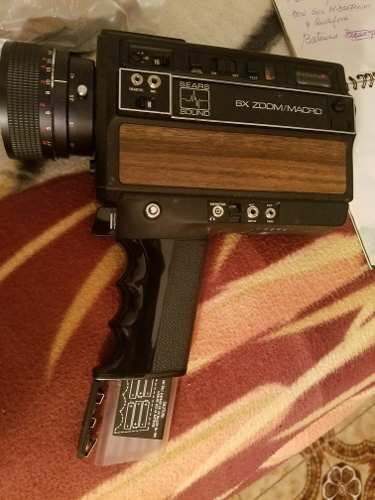 Filmadora Vintage Sears Sound 6x/macro