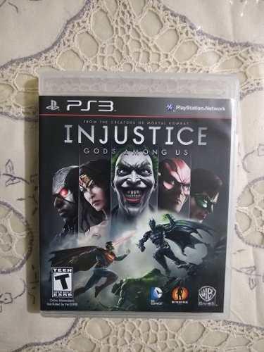 Injustice Ps 3 Impecable