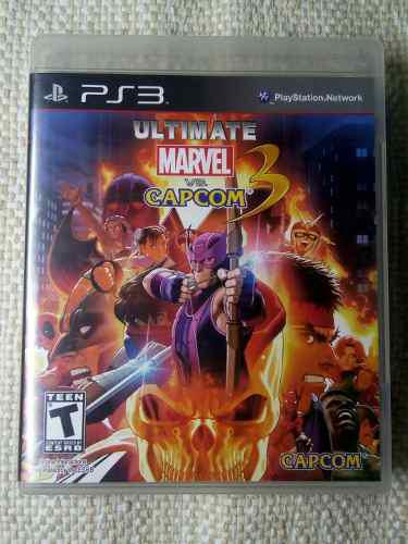 Juego Ps3 Ultimate Marvel Vs Capcom 3