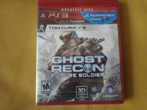 Ps3 Ghost Recon Future Soldier, En Fisíco, Nuevo Y Sellado