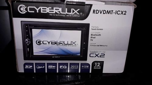 Reproductor D Carro Cx2 Pantalla Touch Screen Cyberlux Nuevo