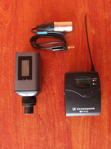 Transmisor Y Receptor Senneheiser Ew Skp 100 G3 Plug-on