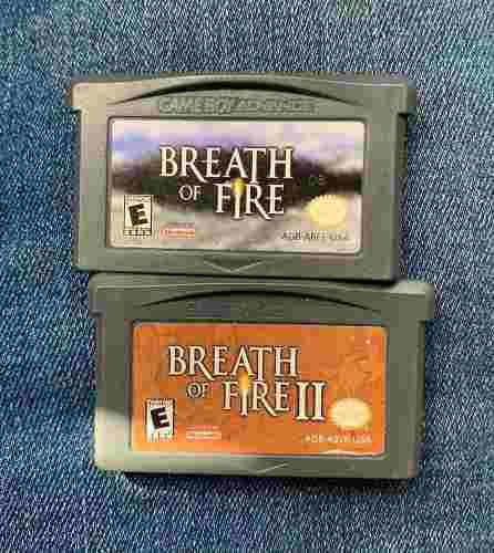 Juegos De Game Boy. Colección Breath Of Fire