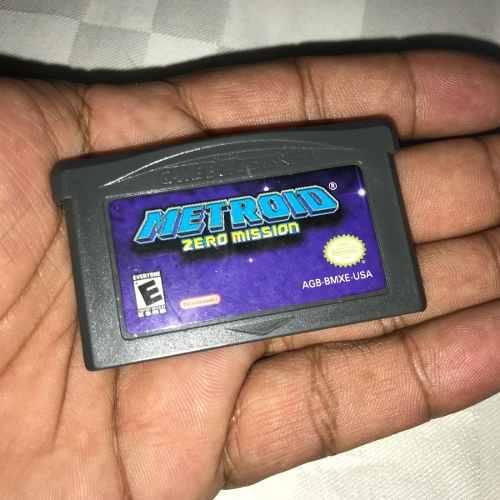 Juegos Nintendo Gba Game Boy Advance 20v Metroid Zero Mision